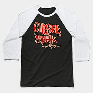 Chesee Steak Jimys Baseball T-Shirt